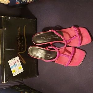 Very-Berry Beaded Heels